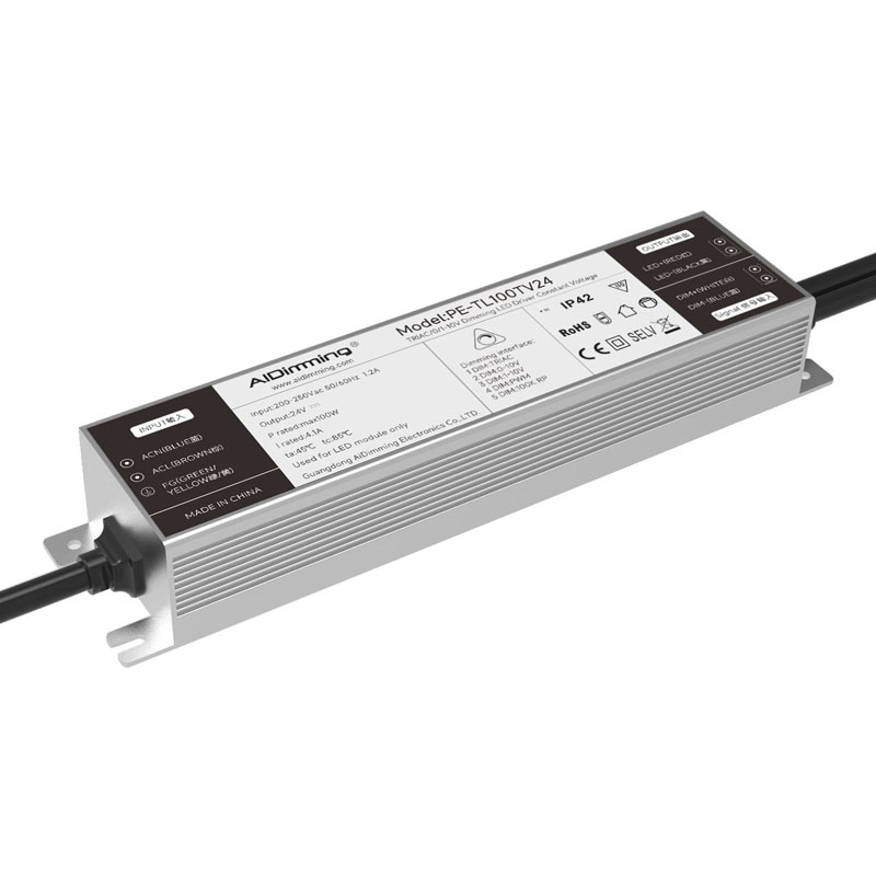مشغل LED قابل للتعتيم بجهد ثابت 100 وات