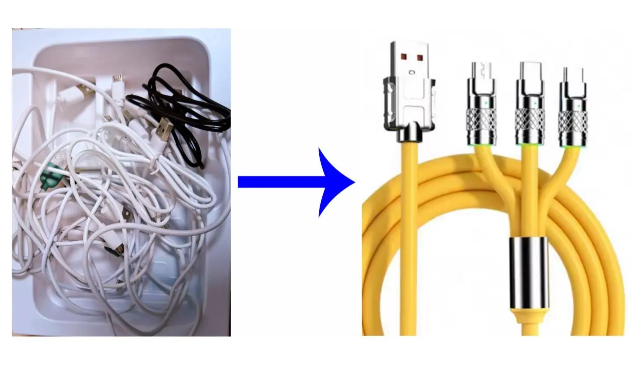 تقوم Starwell بإطلاق Tri-Charge Pro: كابل بيانات Unltimate Universal 3-in-1 لحياة خالية من الفوضى