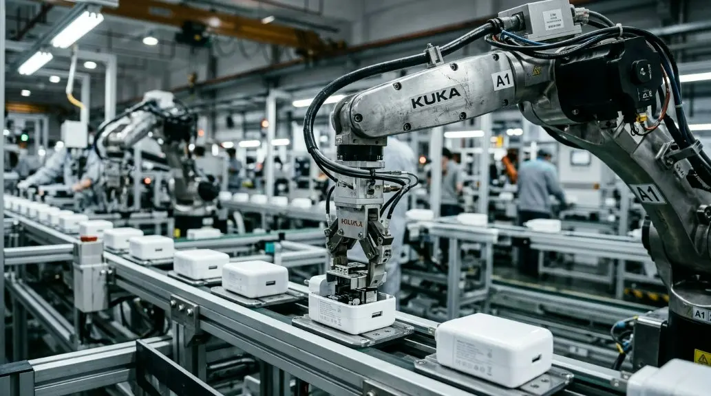 مصنع محول الطاقة المثبت على الحائط بقدرة 24 وات في الصين: تخصيص OEM لعام 2026 وابتكارات محايدة للكربون