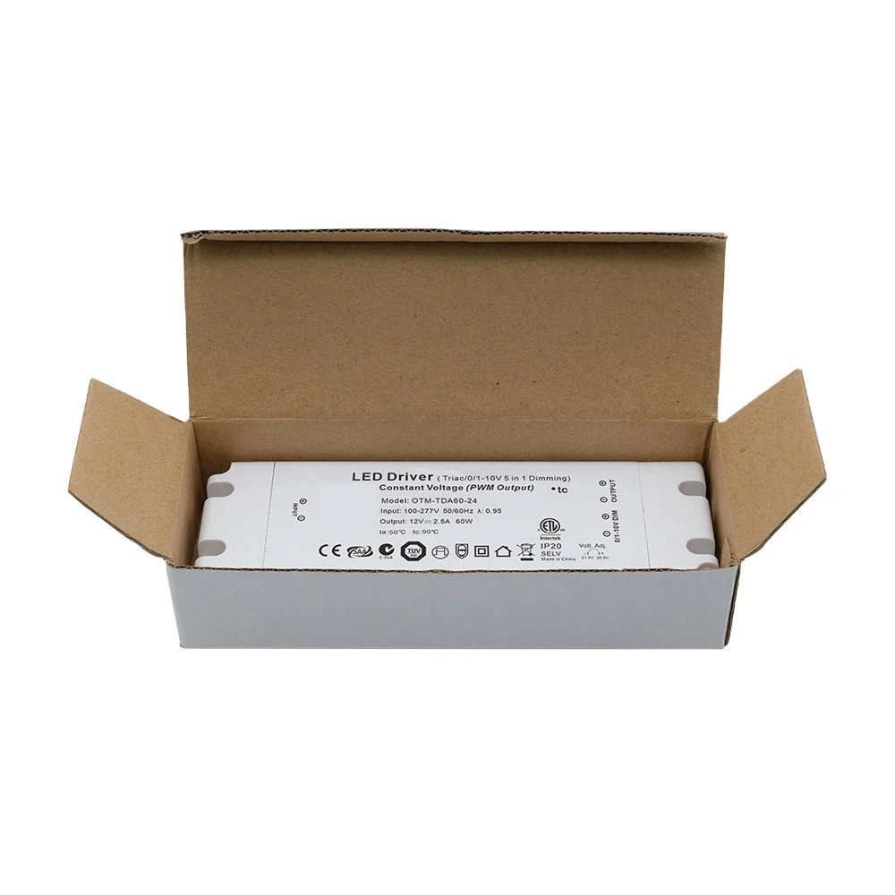 محرك LED قابل للتعتيم بجهد ثابت 60 وات