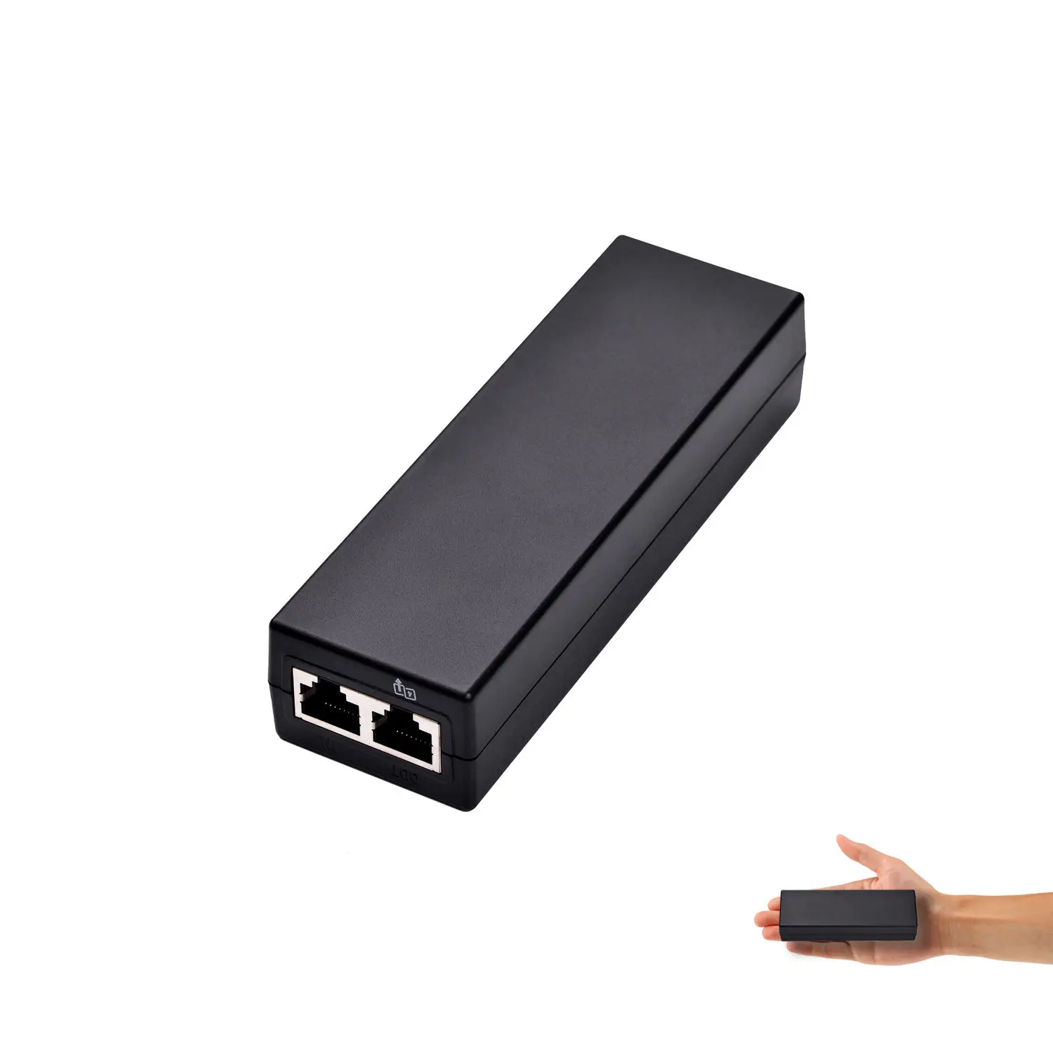 802.3afat 48V 30W 1000Mbps جيجابت إيثرنت PoE حاقن