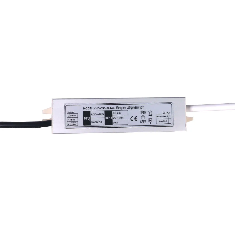 رفيع للغاية أو نحيف 12 فولت/24 فولت AC-DC LED SMPS مزود الطاقة